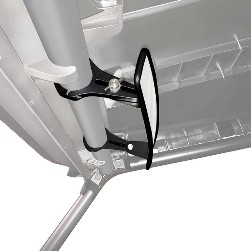 Wsays UTV 15" Wide Rear View Mirror Convex Mirror with 2" Clamp Compatible with Can-Am Maverick Talon with 2" Horizontal Cross Bars - Image 4